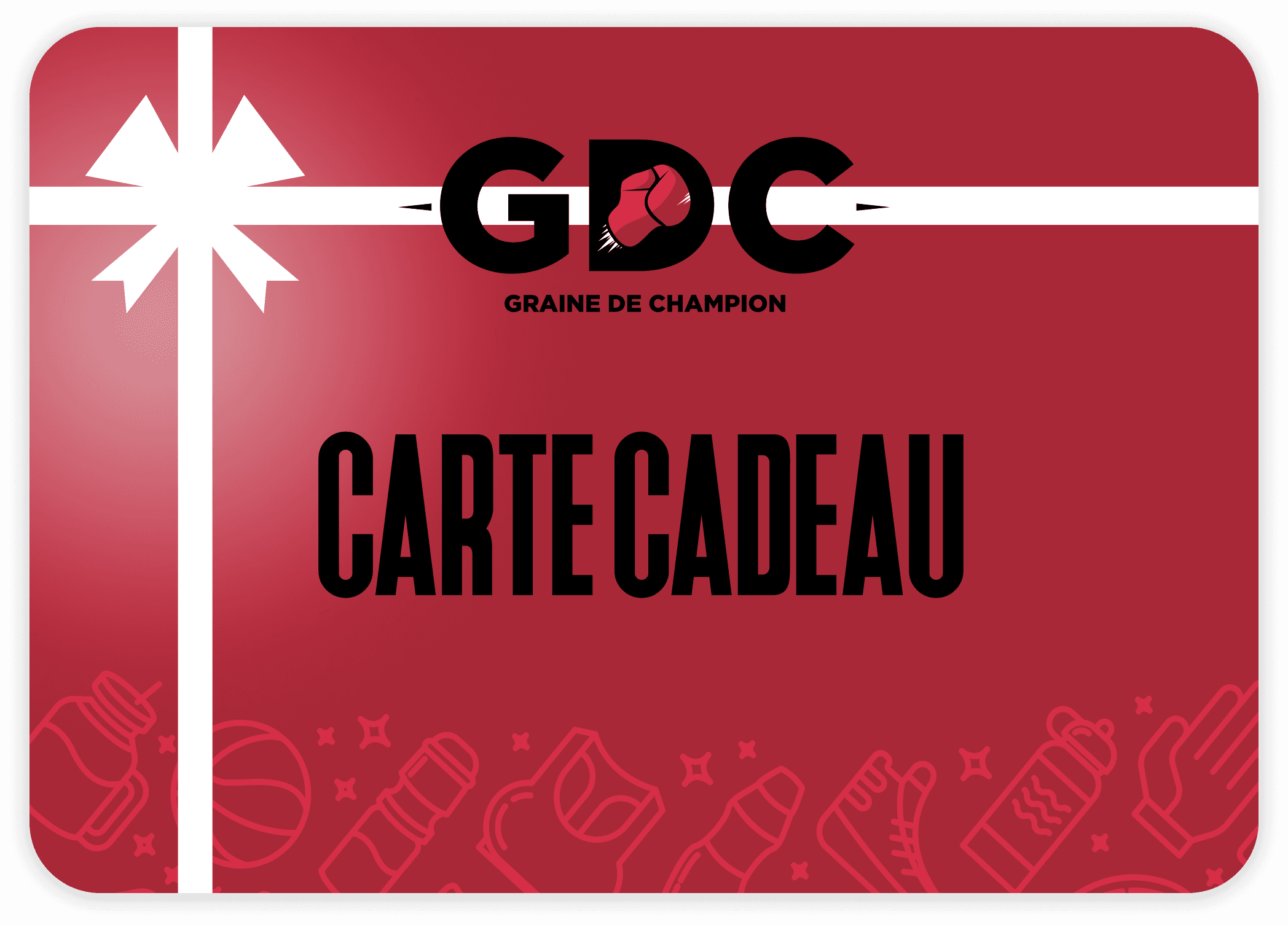 Carte Cadeau Boxing Club Graine de Champion - CARTECADEAUGDC